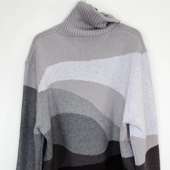 BNWT AW24 HOUSE OF SUNNY JACQUARD TURTLENECK SWEATER M - Picture 3 of 12